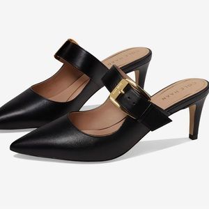Cole Haan Vandam buckle mule 65mm, size 9